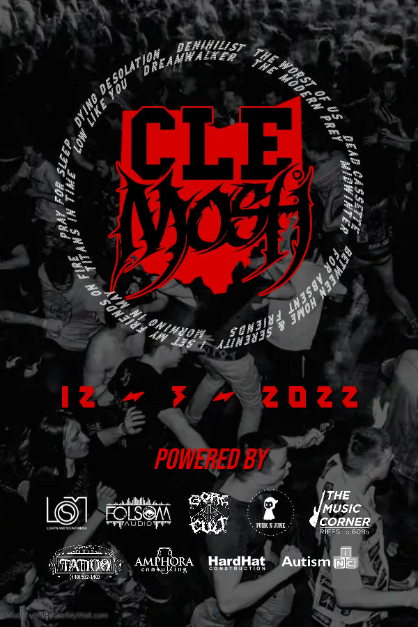CLE MOSH 2022 Poster image 0
